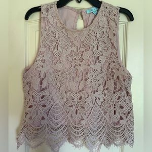 Baby Pink Two Piece Set